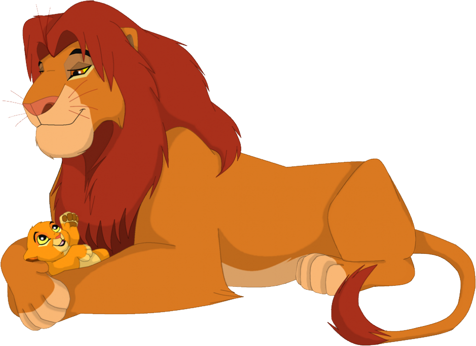 Lion King Png - Daddy Cheetah (955x695)