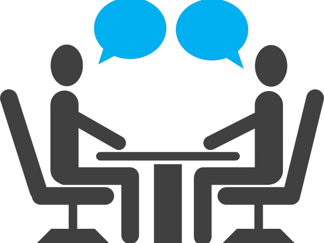 Interview Cliparts - Clip Art Interview (640x480)