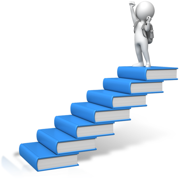 Tiered Up - Reading Success Clipart (700x700)