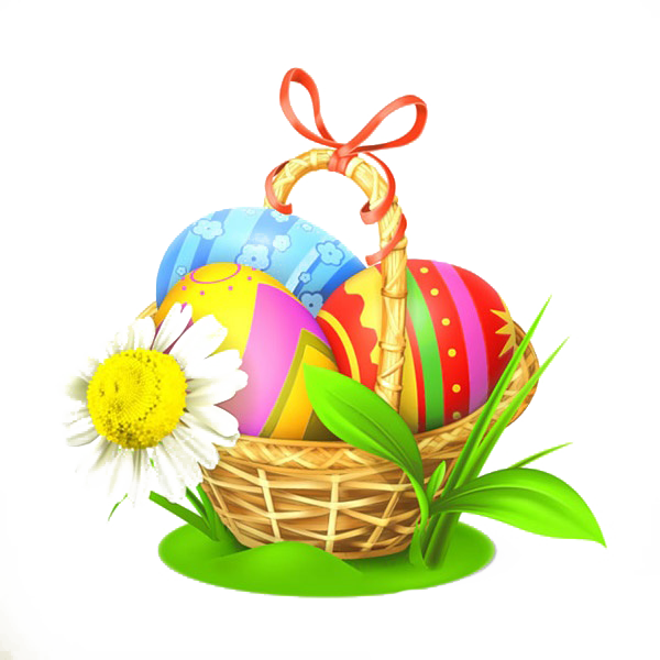 Easter Bunny Easter Basket Happiness Good Friday - Easter Bunny Easter Basket Happiness Good Friday (600x600)