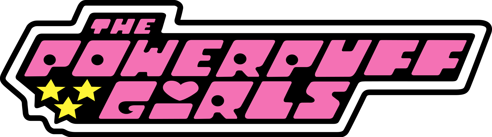 Original Logo - Power Puff Girls Logo Png (2000x560)