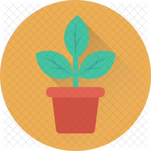 Plantation Icon - Flowerpot (512x512)