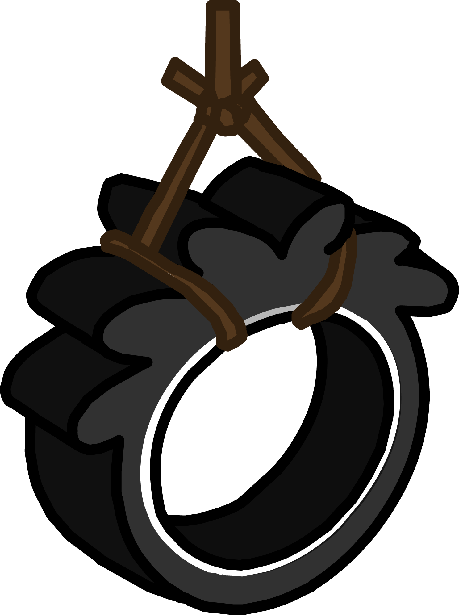 Puffle Tire Swing - Cross (1487x1992)