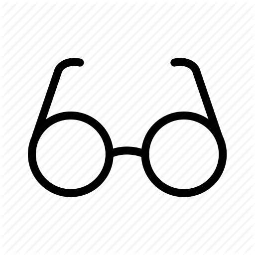 Glass Clipart Spects - Glasses Icon (512x512)