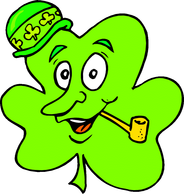 There Will Be Snacks, Set-ups, Coffee, Cake And A 50/50 - Happy St Patrick's Day Animated Gif (766x807)
