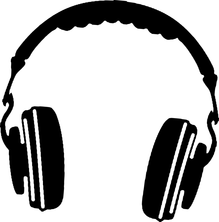 Drawn Headphone Transparent Background - Headphones Png Clipart (709x720)