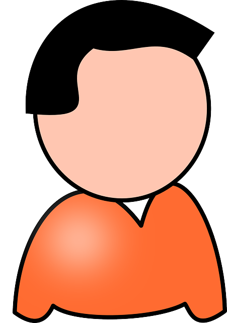 Orange Man, Human, User, Avatar, Male, Orange - Leah Benson Therapy (451x640)