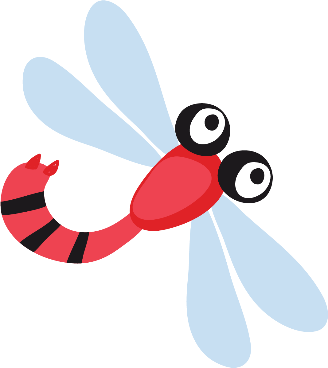 Strana Enotia Insect Illustration - Red Dragonfly Illust Png (1407x1375)