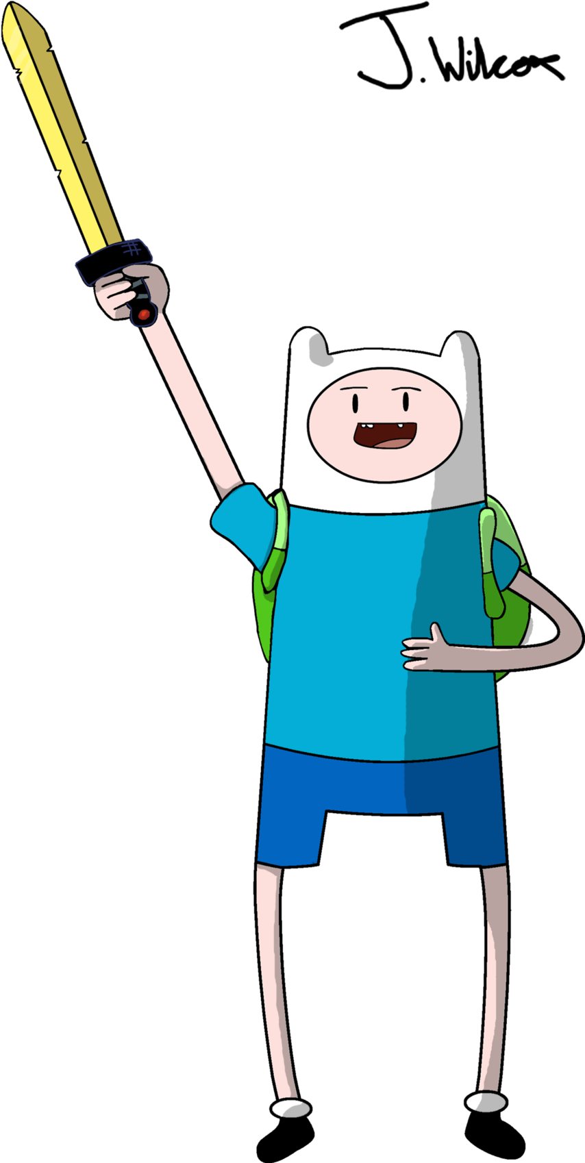 Make Sure To Clean Your Wall With A Dry Cloth/towel - Finn The Human Adventure Time (900x1714)
