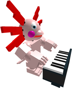 Toy Annabel The Axolotl - Keytar (420x420)