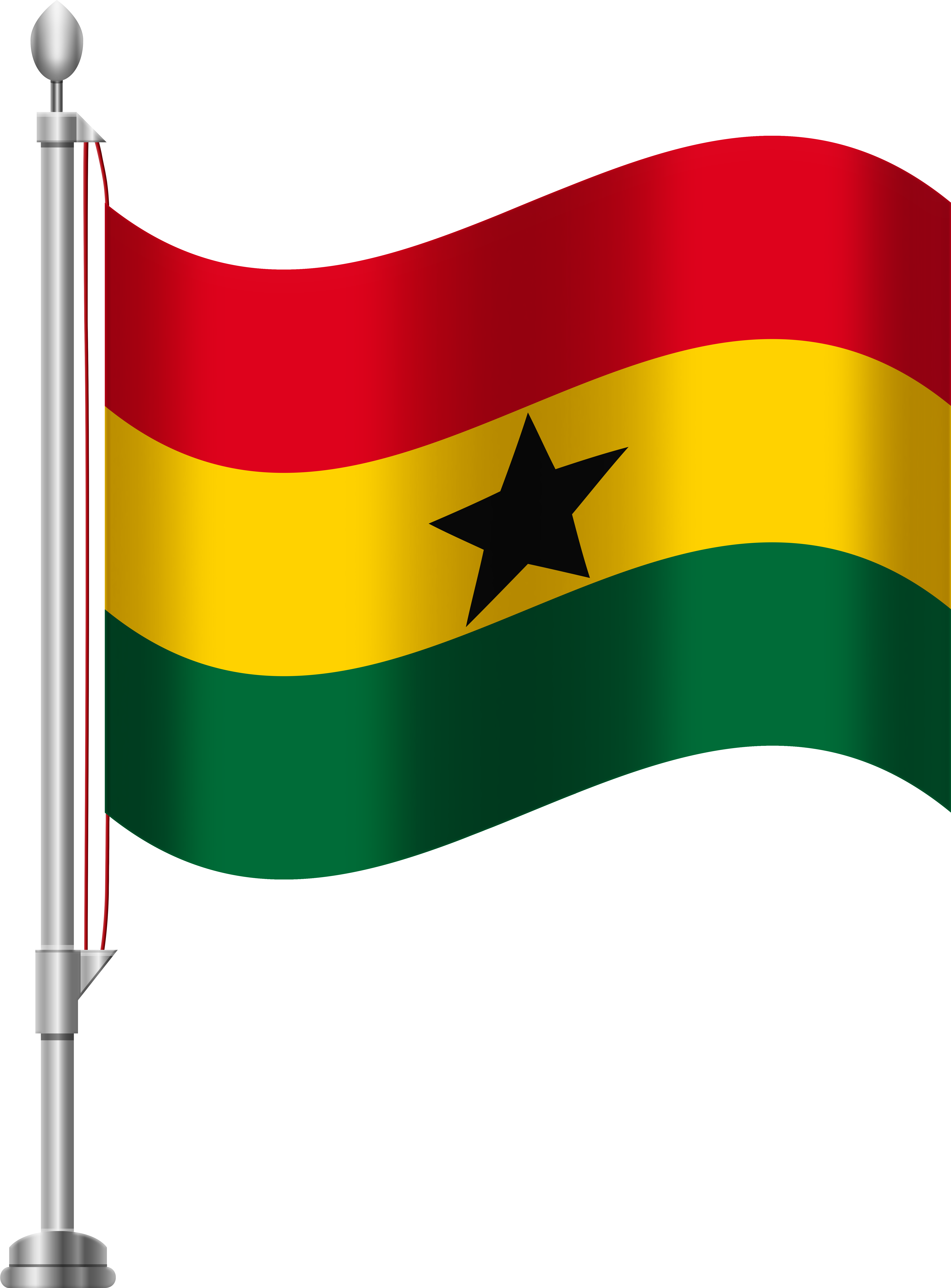 Ghana Flag Png Clip Art - Ghana Flag Png Clip Art (6141x8000)