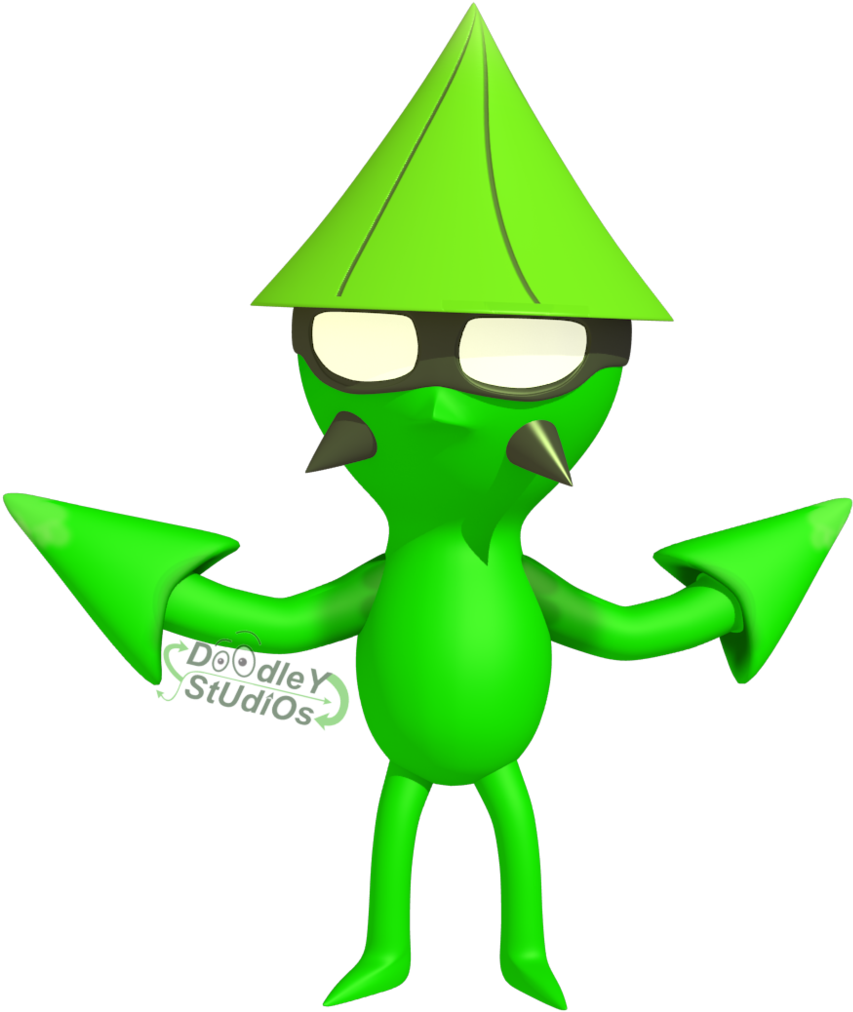 Squid Hero Mascot - Mascot (1024x1414)