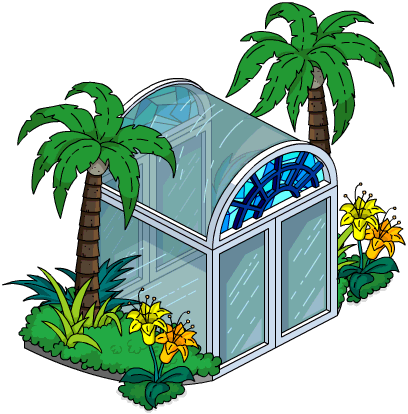 Resort Entrance - Illustration (408x414)