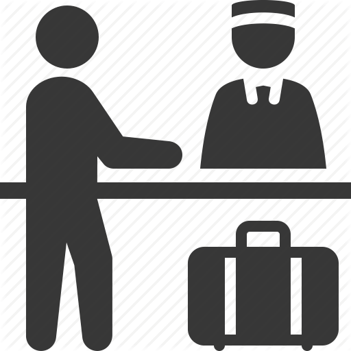 School Call Phone Reception Icons - Hotel (512x512)