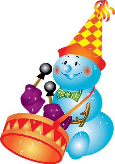Bonhomme De Neige Png, Tambour - Bonhomme De Neige Png, Tambour (400x570)