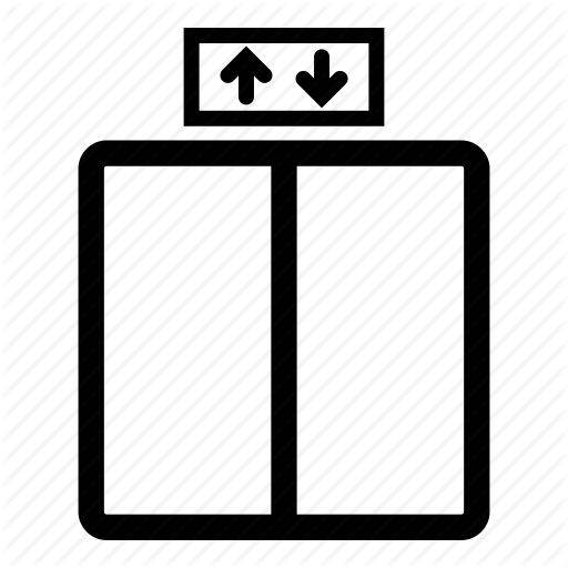 Bell Ring Reception Hotel Lobby Service Svg Png Icon - Lobby Black And White Clipart (512x512)
