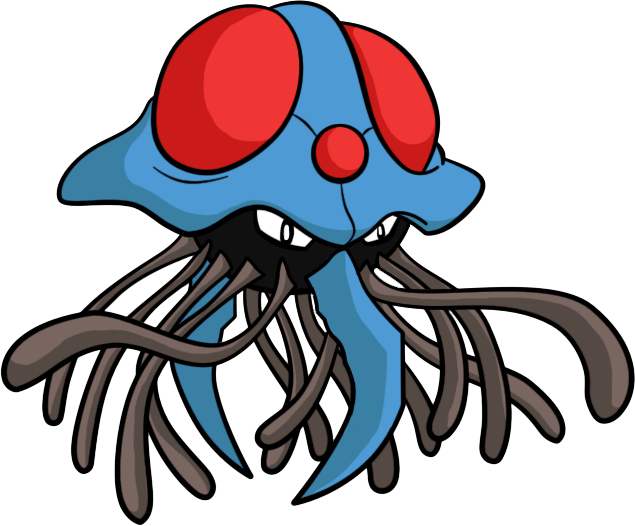0 Yorum - Tentacruel Png (635x526)
