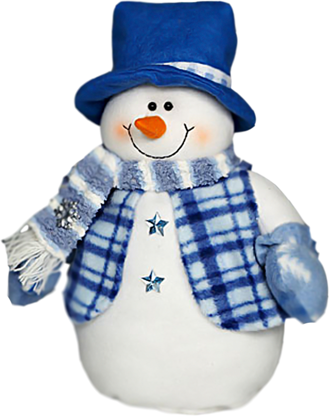 Snowman Png Image - Blue Snowman Png (660x833)