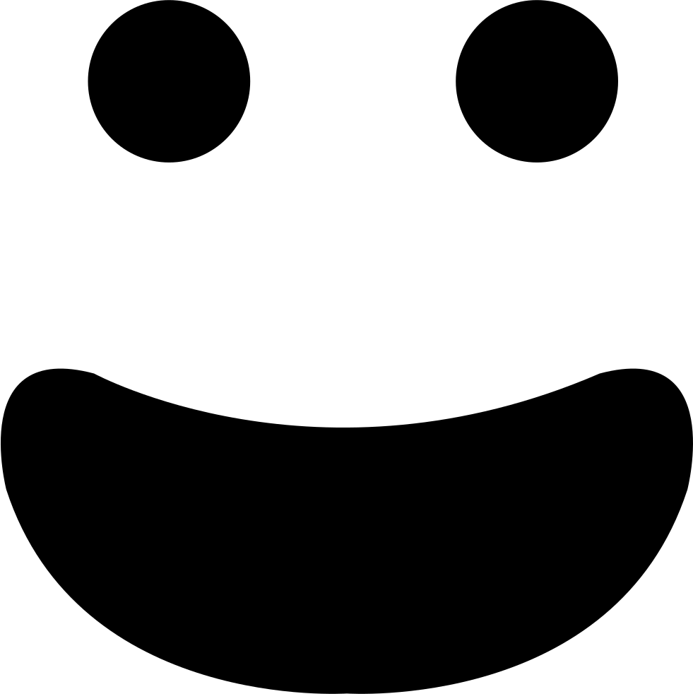 Happy Smiling Emoticon Face With Open Mouth Comments - Imagenes De Bocas De Emojis (981x982)