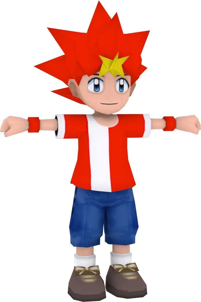 Spike Model By Crasharki - Ape Escape On The Loose Spike (697x1044)