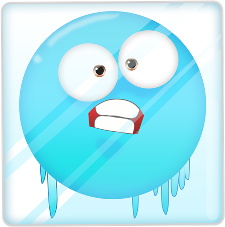 Free Freezing Emoji - Freezing Emoji (482x480)
