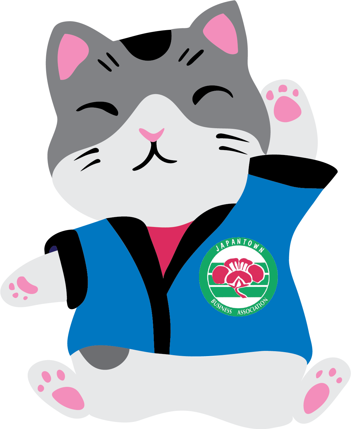 Cat Grabs Treat (1413x1394)