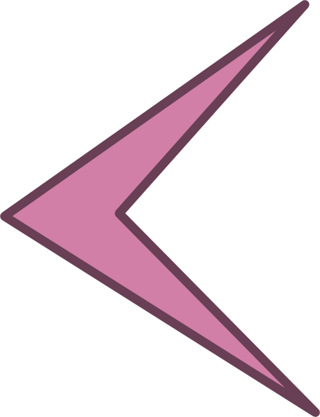 Small Arrow Images Clip Art - Names Of Arrow Shapes (456x595)