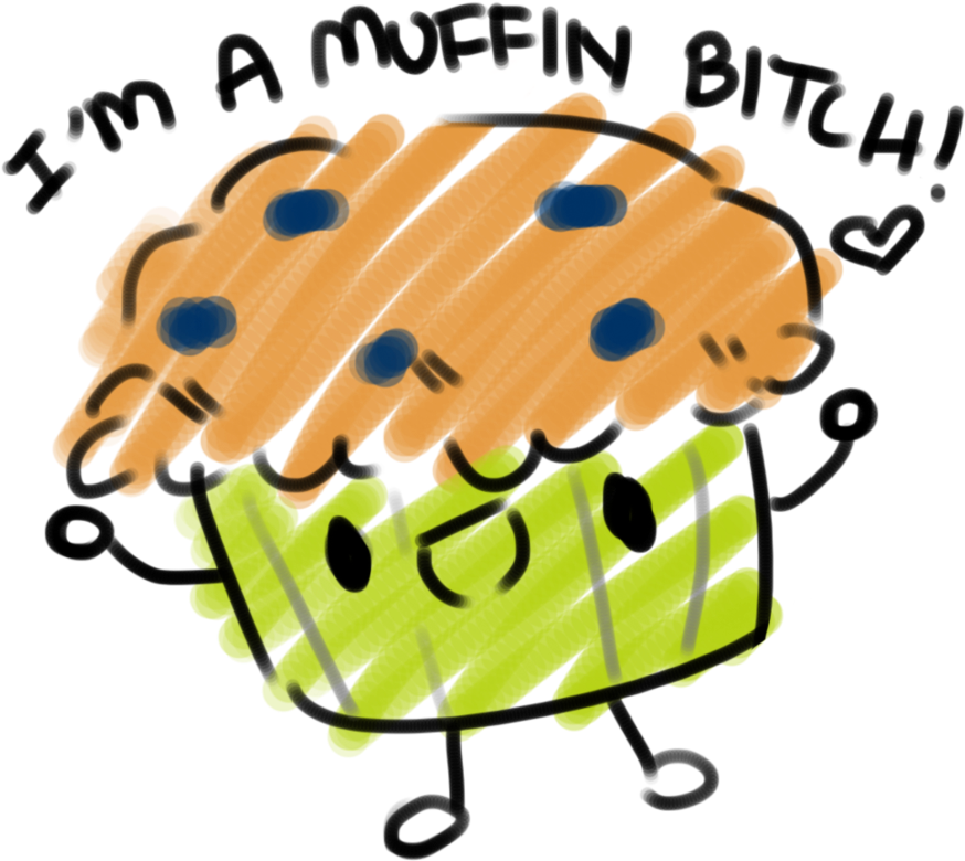 Blueberry Muffin Clipart Cupcake Tray - Tough Muffin (900x808)