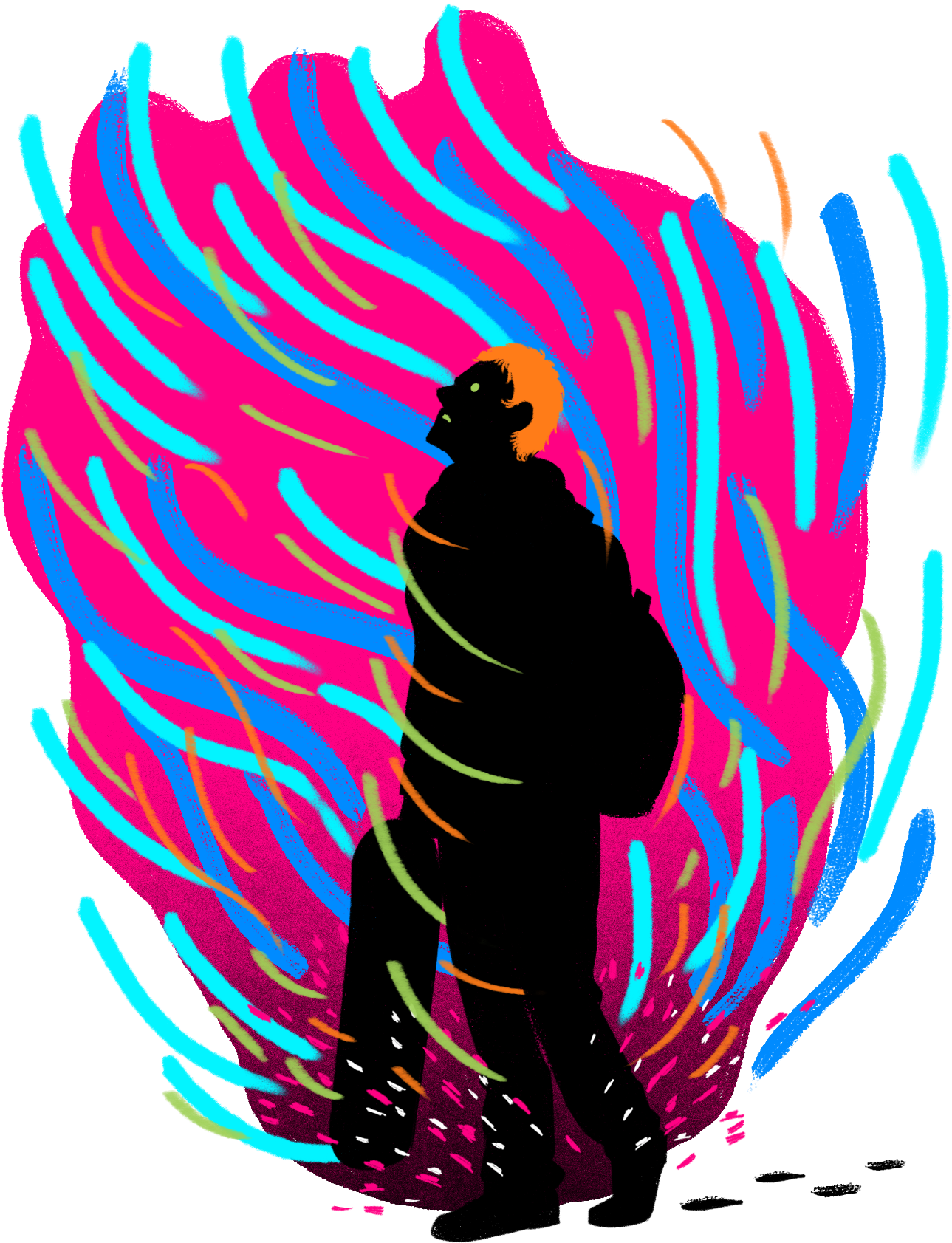 Steve Steals A Glance At The Shiny Disc - Illustration (1797x1797)