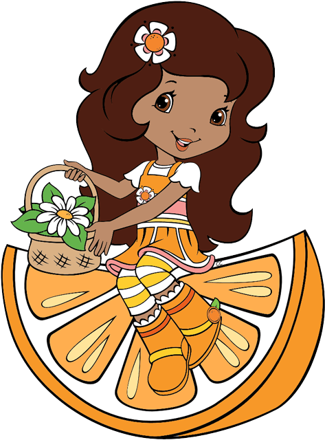 Orange Blossom - Strawberry Shortcake Characters Orange Blossom (485x647)