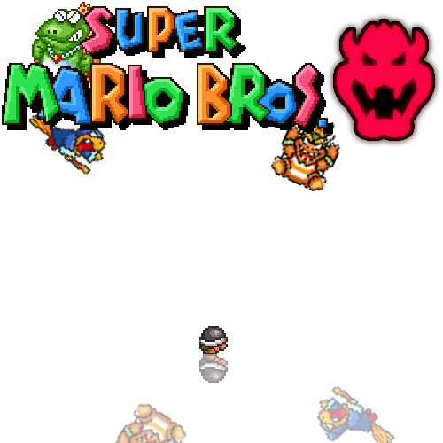 'twas A Normal Day In The Mushroom Kingdom - New Super Mario Bros (500x500)