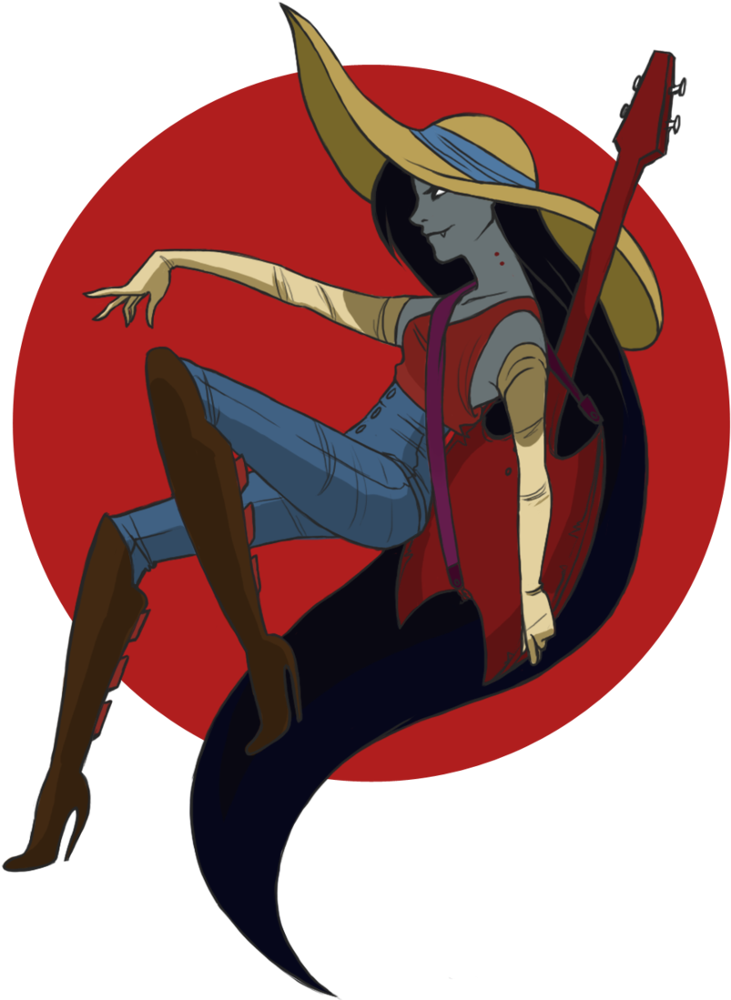 Marceline By *hootsweet On Deviantart - Gloucester Road Tube Station (900x1140)