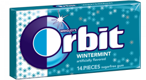 Chewing Gum Png - Orbit Spearmint Sugarfree Gum (300x400)