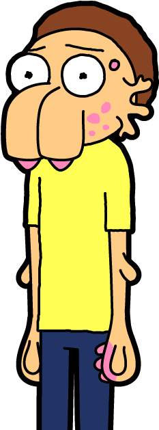 Single Snoozle Morty - Tank Top Morty (300x650)