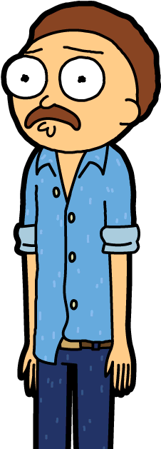 Denim Shorts Morty - Double Denim Morty (300x650)