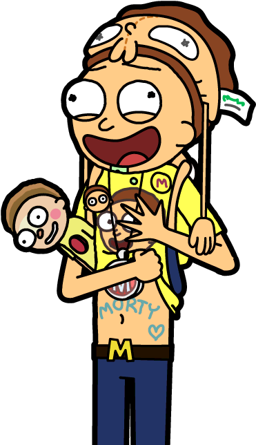 Super Morty Fan Morty - Morty Smith (382x650)