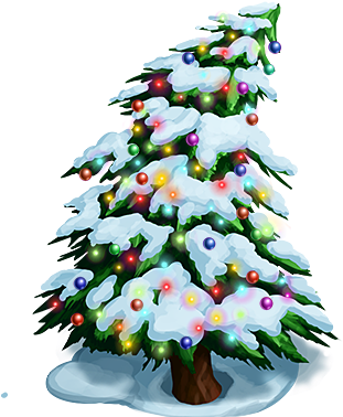 Xmas Tree Pictures - Snow Christmas Tree Transparent (384x384)