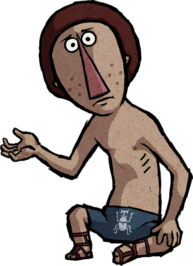 Artwork Of Beedle From The Wind Waker - Zelda Wind Waker Characters (399x549)