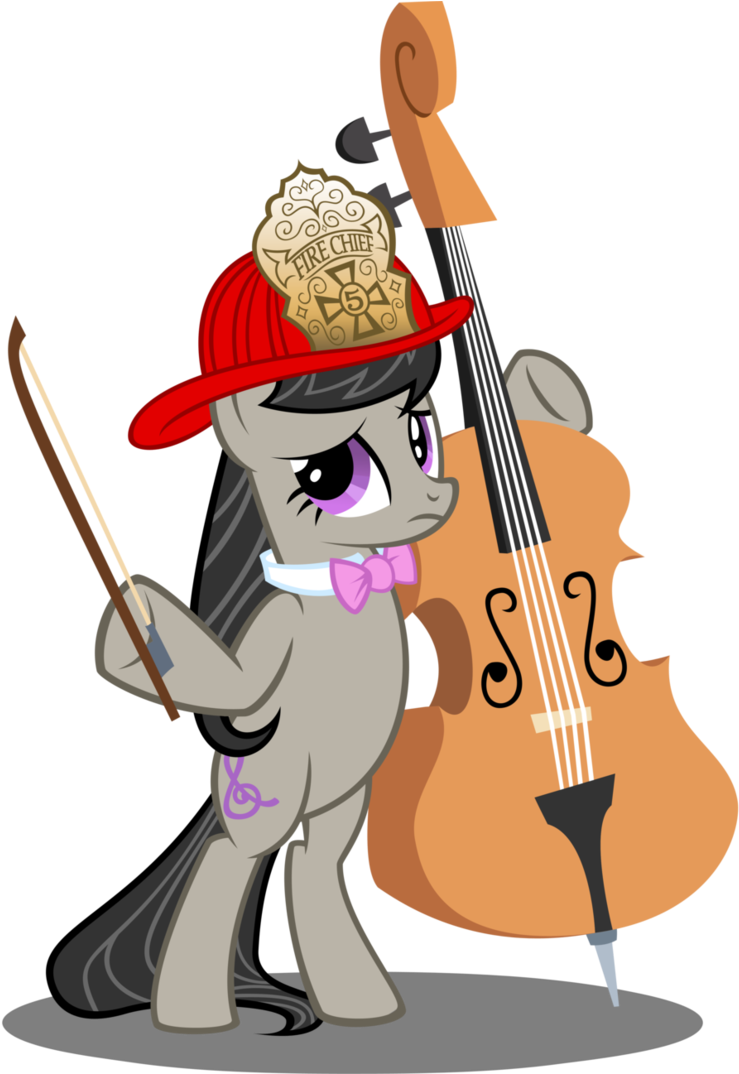 Octavia Shrugpony - Octavia Pony (745x1073)