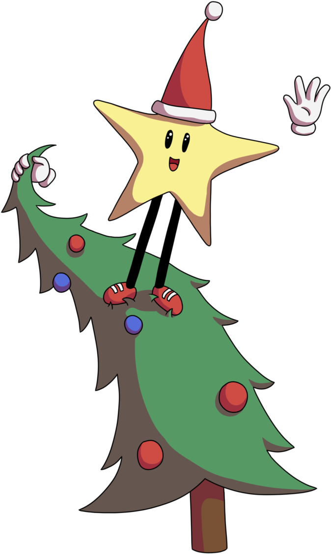 Merry Christmas By Cutepichu - Cartoon (706x1132)