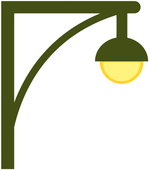 Victorian Clipart Street Light - Poste De Luz Desenho Png (720x720)