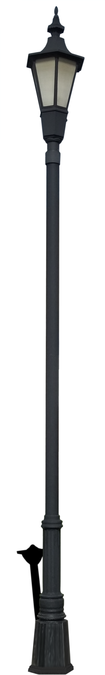 Png By Walking-tall On Deviantart For Png Lamp Post - Street Light (353x2265)