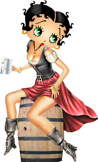Betty Boop ~ Booty-call Photo - Betty Boop (371x552)