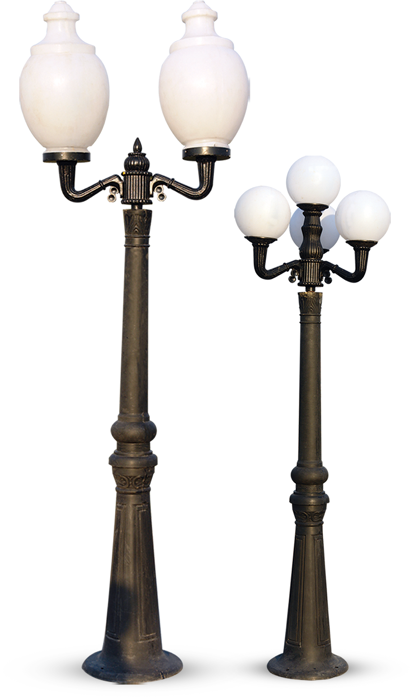 Dura Polylights Lamp Poles With Street Light Poles - Street Light (1200x1499)