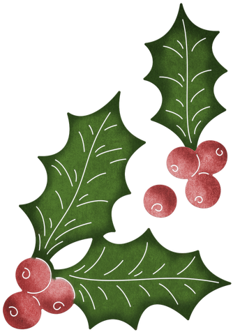 Leaf Cheery Lynn Designs Die Common Holly Aquifoliales - Leaf Cheery Lynn Designs Die Common Holly Aquifoliales (500x500)