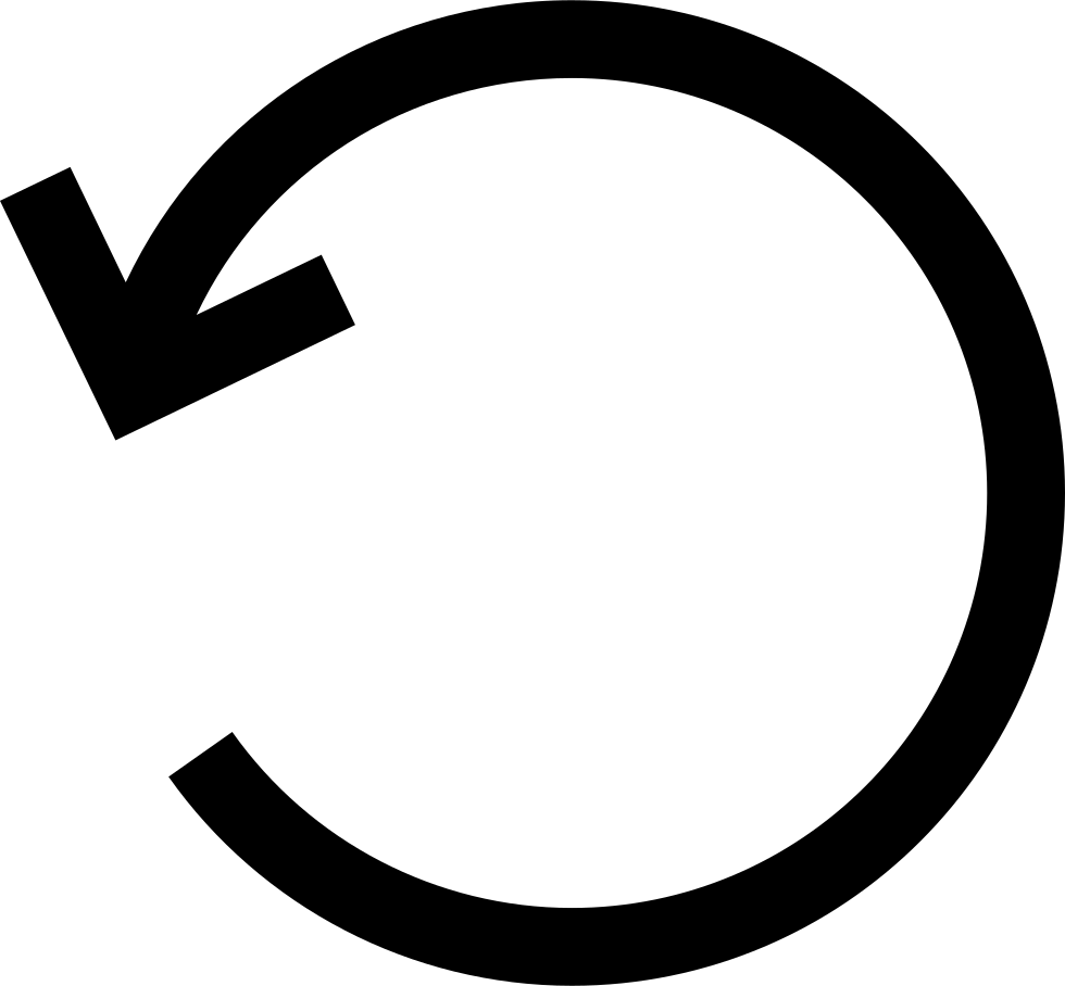 Png File - Circular Arrow No Background (980x908)