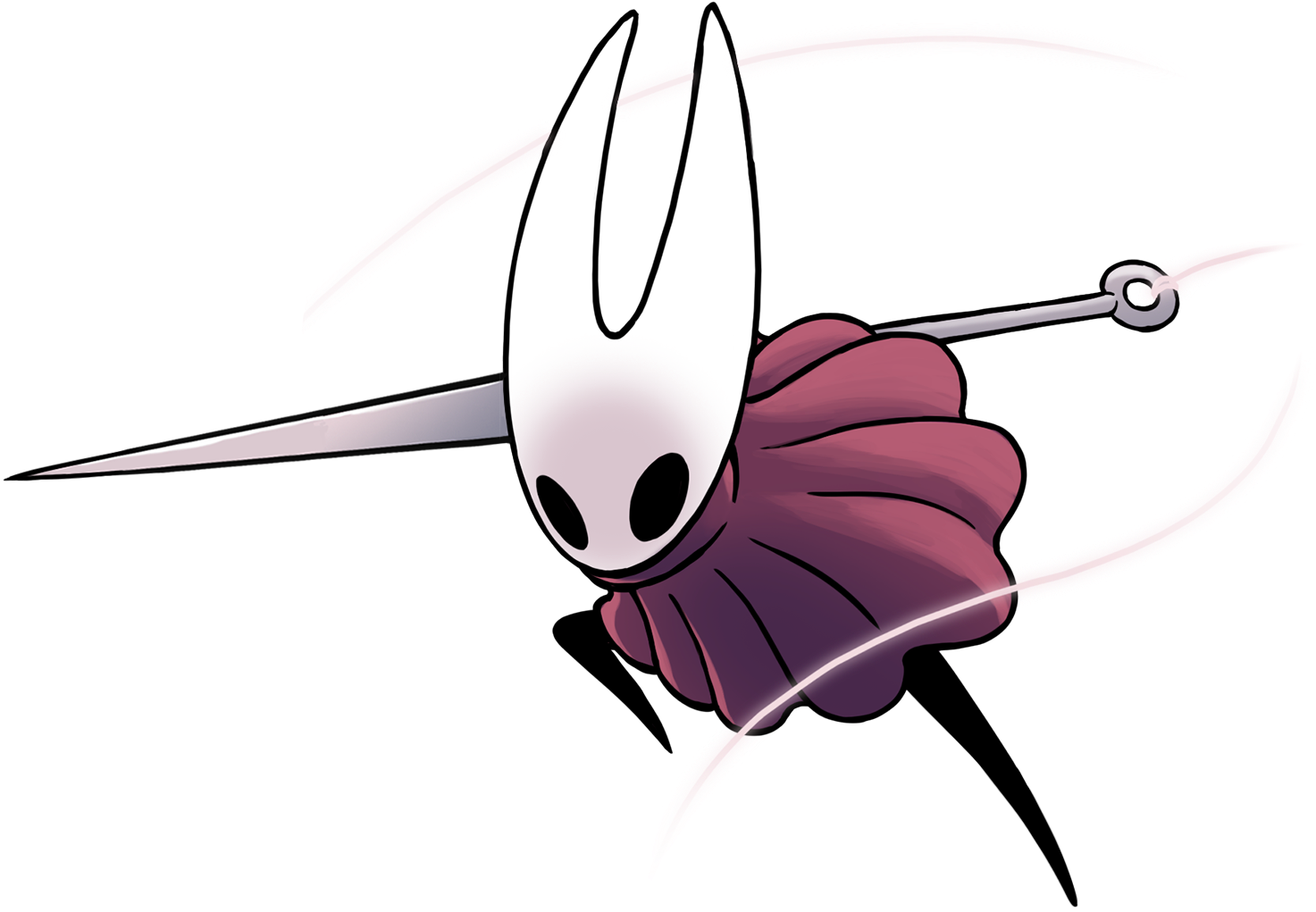 Hollow Knight Hornet Mask (1519x1064)