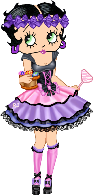 Bb Easter - Betty Boop (505x747)