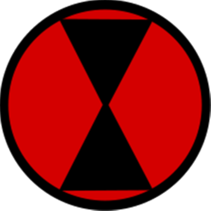 7th Infantry Division Logo - 7th Infantry Division Logo (596x599)