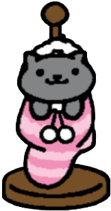 Megaphone With Pom Poms Clipart - Neko Atsume (352x344)